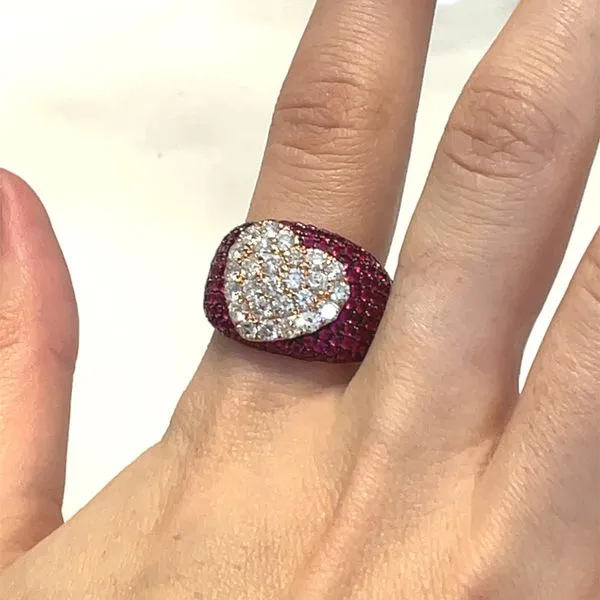 Color stone Ring Image 2 Mollys Jewelers Brooklyn, NY