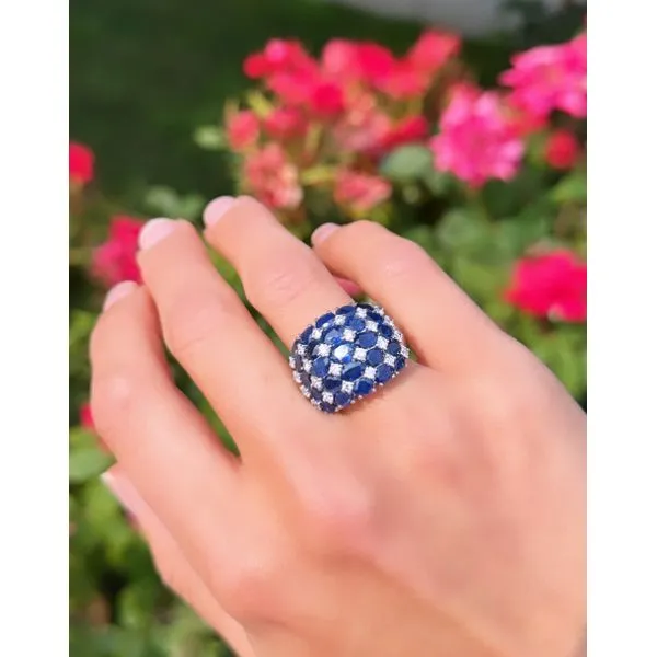 Color stone Ring Mollys Jewelers Brooklyn, NY