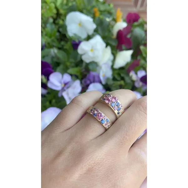Color stone Ring Image 3 Mollys Jewelers Brooklyn, NY