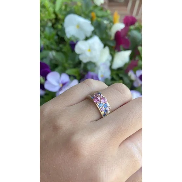 Color stone Ring Mollys Jewelers Brooklyn, NY