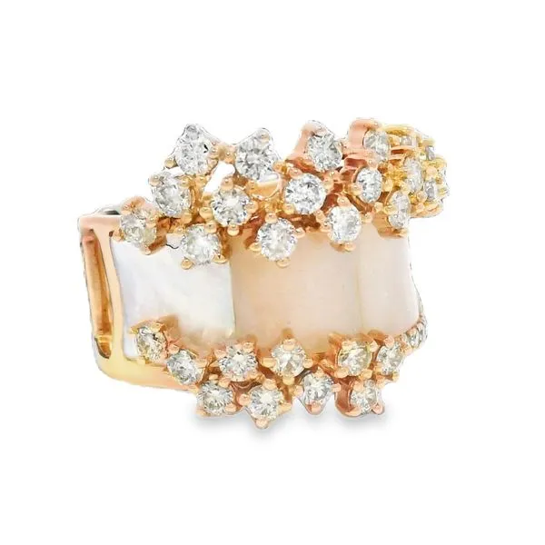 Color stone Ring Mollys Jewelers Brooklyn, NY