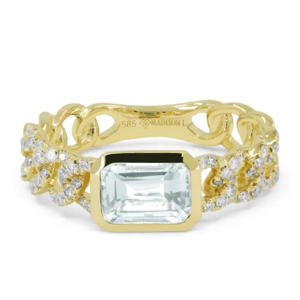 Color stone Ring Mollys Jewelers Brooklyn, NY