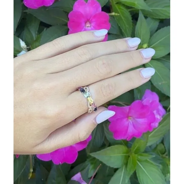 Color stone Ring Mollys Jewelers Brooklyn, NY