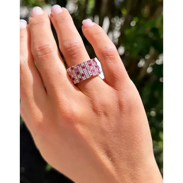 Color stone Ring Image 2 Mollys Jewelers Brooklyn, NY