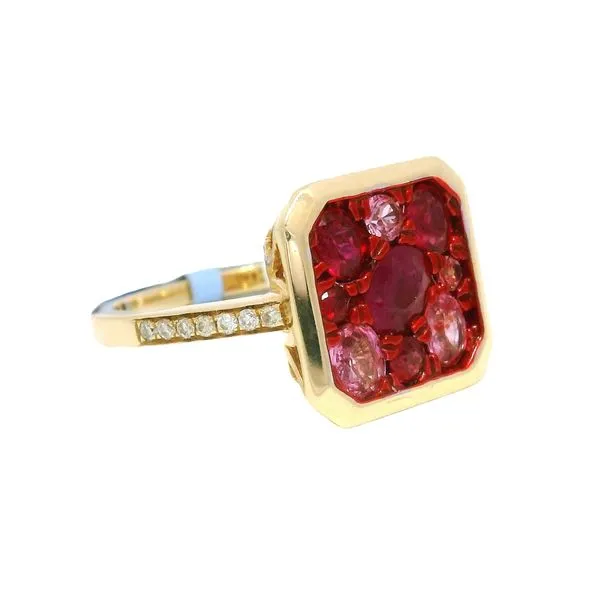 Color stone Ring Mollys Jewelers Brooklyn, NY