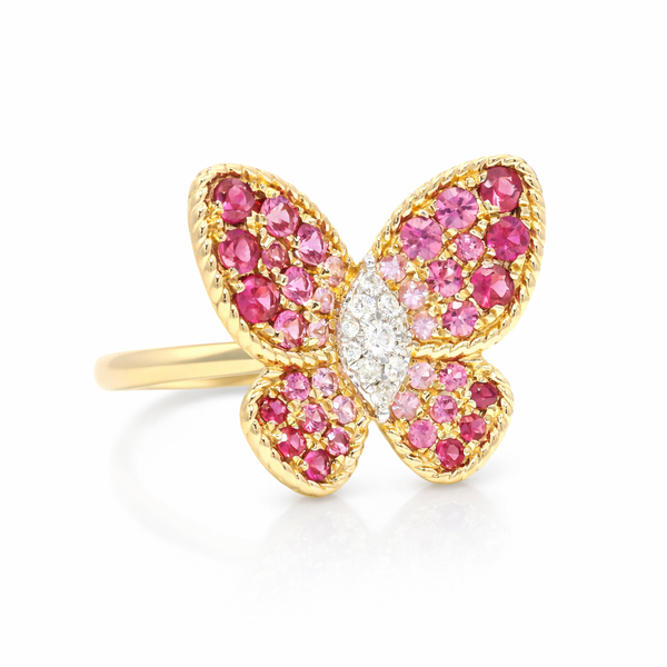 Charming Butterfly Ring Mollys Jewelers Brooklyn, NY