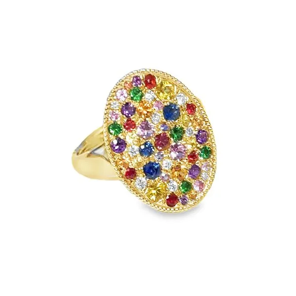 Color stone Ring Image 2 Mollys Jewelers Brooklyn, NY