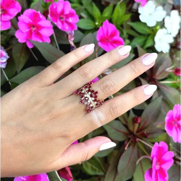 Color stone Ring Image 2 Mollys Jewelers Brooklyn, NY