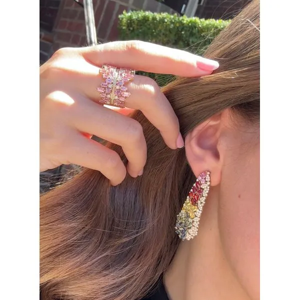 Color stone Ring Mollys Jewelers Brooklyn, NY