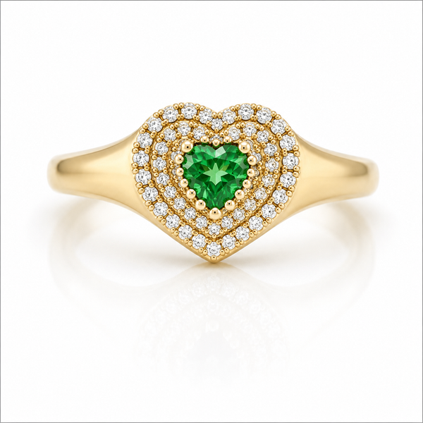 Color stone Ring Mollys Jewelers Brooklyn, NY
