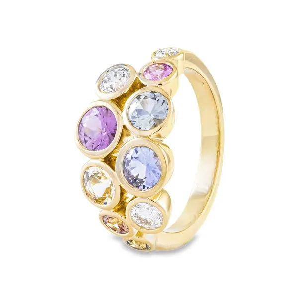 Color stone Ring Mollys Jewelers Brooklyn, NY