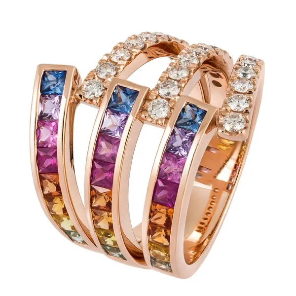 Color stone Ring Mollys Jewelers Brooklyn, NY