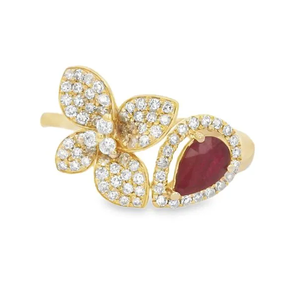Color stone Ring Mollys Jewelers Brooklyn, NY
