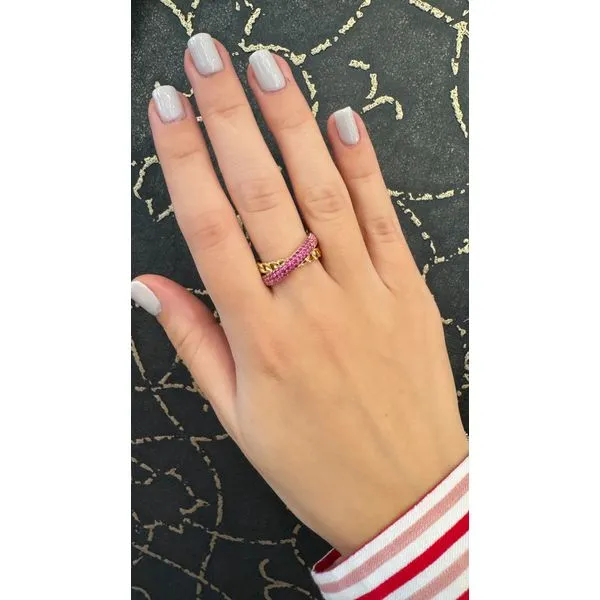 Color stone Ring Image 2 Mollys Jewelers Brooklyn, NY
