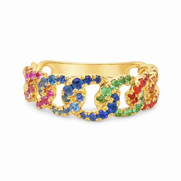 Color stone Ring Mollys Jewelers Brooklyn, NY