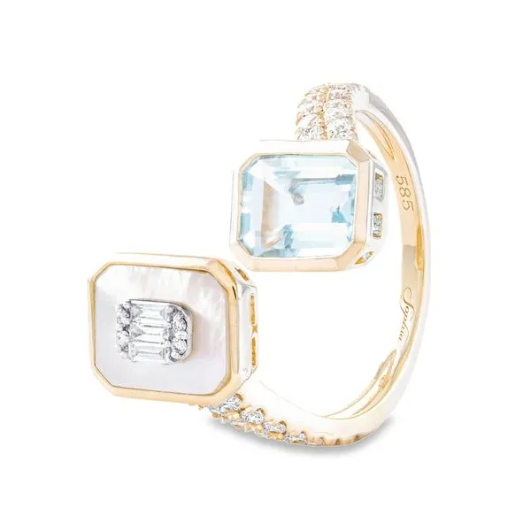 Color stone Ring Image 2 Mollys Jewelers Brooklyn, NY