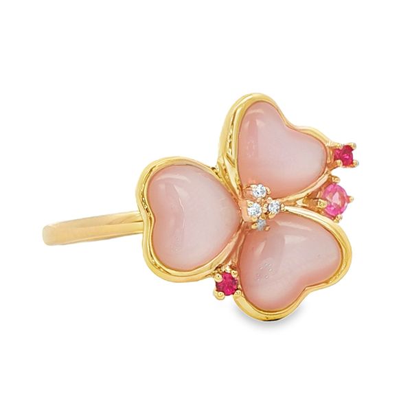 Color stone Ring Image 4 Mollys Jewelers Brooklyn, NY