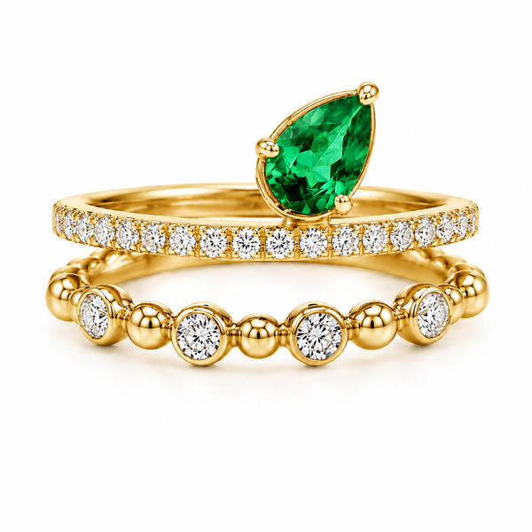 Color stone Ring Mollys Jewelers Brooklyn, NY