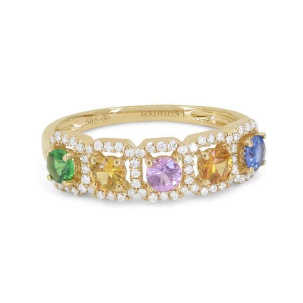 Color stone Ring Mollys Jewelers Brooklyn, NY