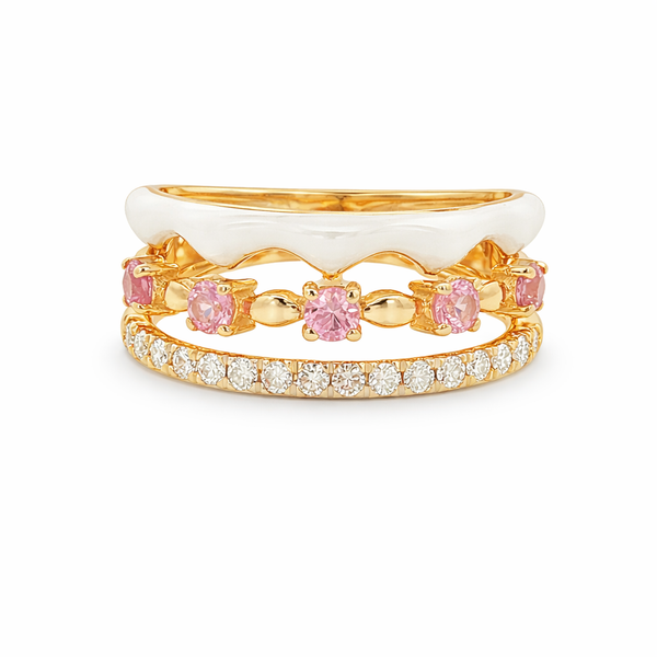 Color stone Ring Mollys Jewelers Brooklyn, NY