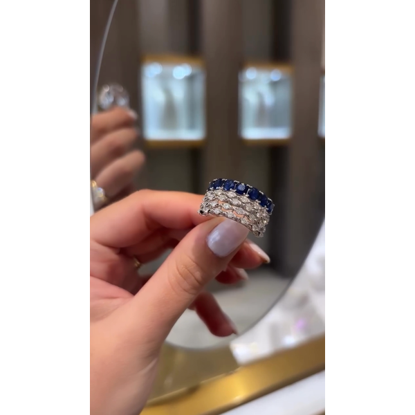 Color stone Ring Image 2 Mollys Jewelers Brooklyn, NY