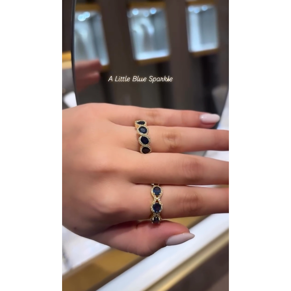 Color stone Ring Image 2 Mollys Jewelers Brooklyn, NY