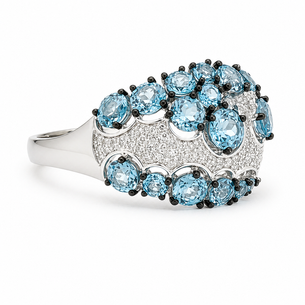 Color stone Ring Image 2 Mollys Jewelers Brooklyn, NY
