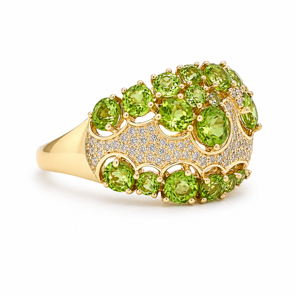 Color stone Ring Image 2 Mollys Jewelers Brooklyn, NY