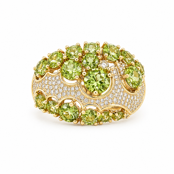 Color stone Ring Mollys Jewelers Brooklyn, NY