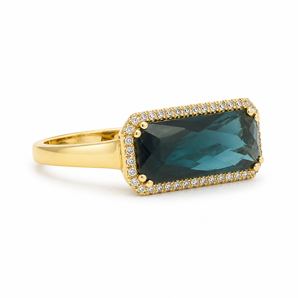 Color stone Ring Image 2 Mollys Jewelers Brooklyn, NY