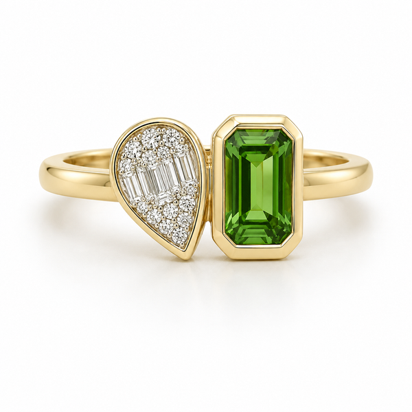 Color stone Ring Mollys Jewelers Brooklyn, NY