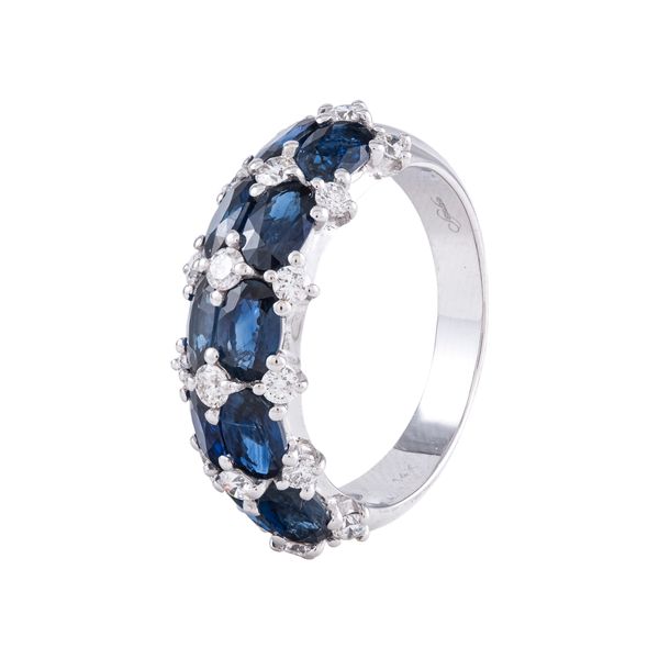 Color stone Ring Mollys Jewelers Brooklyn, NY