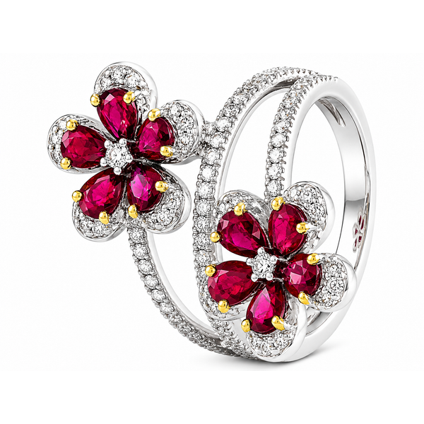 Color stone Ring Mollys Jewelers Brooklyn, NY