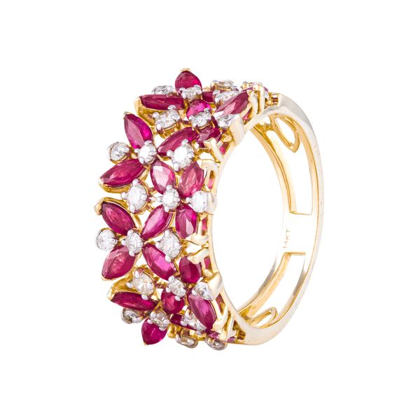 Color stone Ring Mollys Jewelers Brooklyn, NY