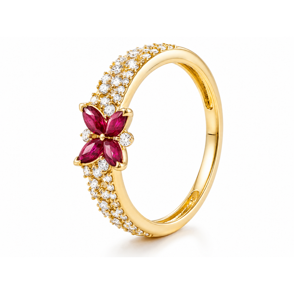 Color stone Ring Mollys Jewelers Brooklyn, NY