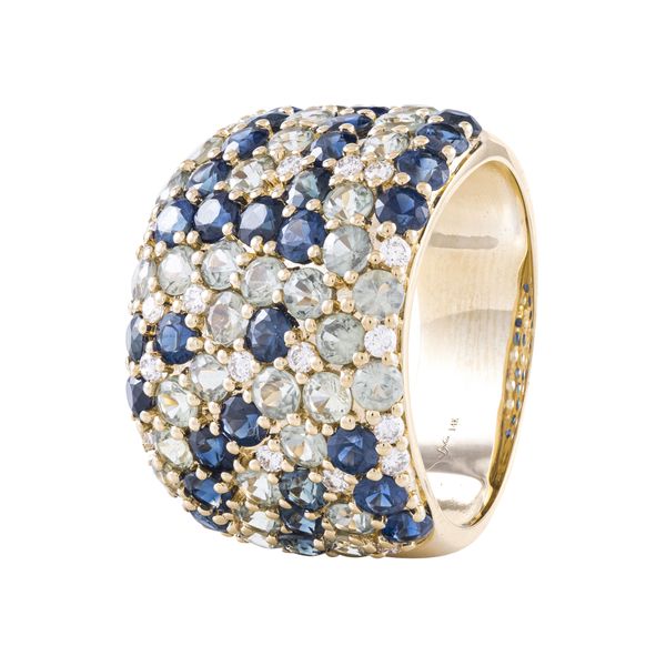Color stone Ring Mollys Jewelers Brooklyn, NY