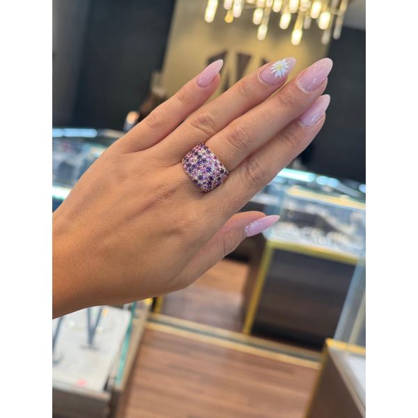 Color stone Ring Image 2 Mollys Jewelers Brooklyn, NY