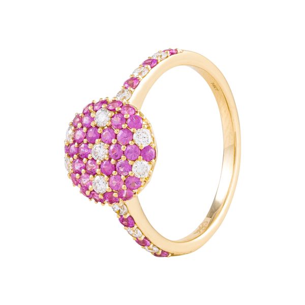 Color stone Ring Mollys Jewelers Brooklyn, NY