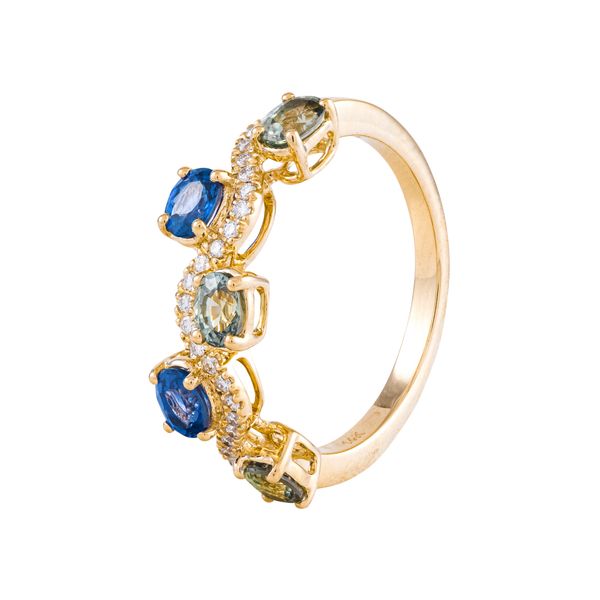 Color stone Ring Mollys Jewelers Brooklyn, NY
