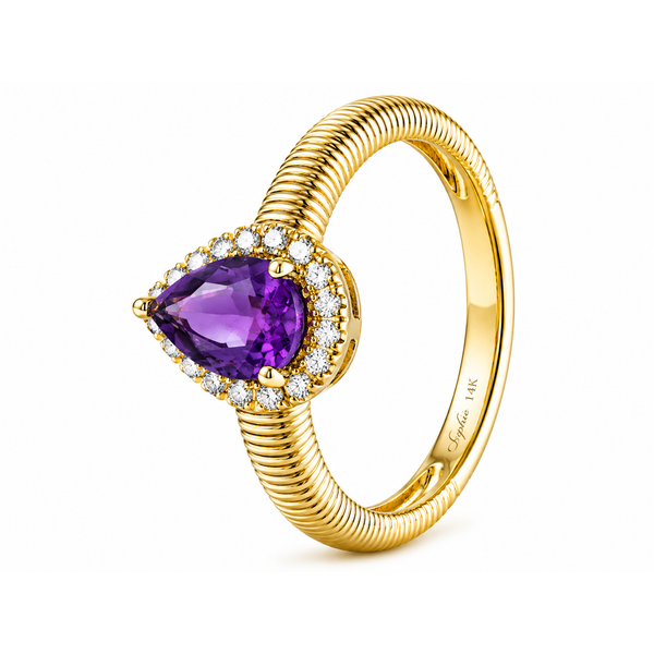 Color stone Ring Mollys Jewelers Brooklyn, NY