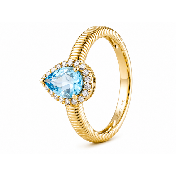 Color stone Ring Mollys Jewelers Brooklyn, NY