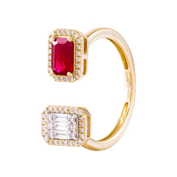 Color stone Ring Mollys Jewelers Brooklyn, NY