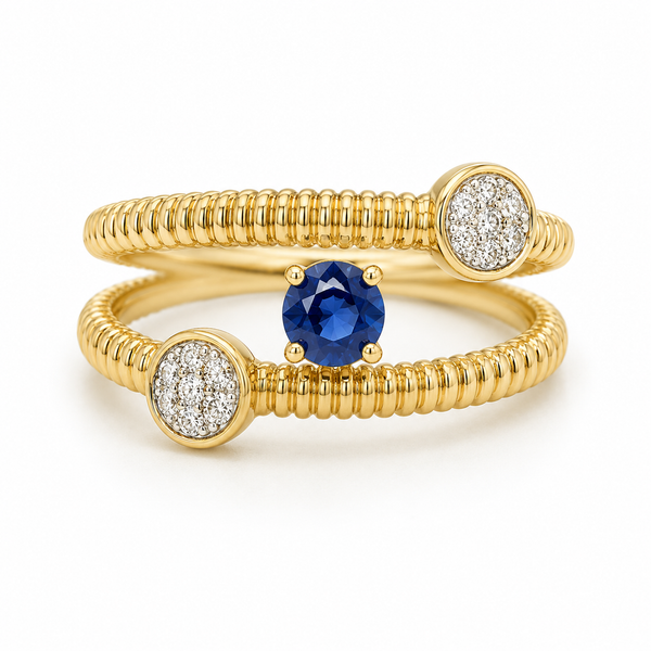 Color stone Ring Mollys Jewelers Brooklyn, NY