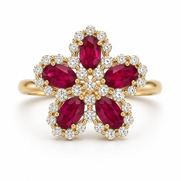 Color stone Ring Mollys Jewelers Brooklyn, NY