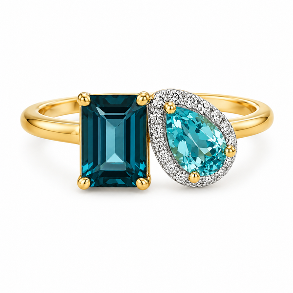 Color stone Ring Mollys Jewelers Brooklyn, NY
