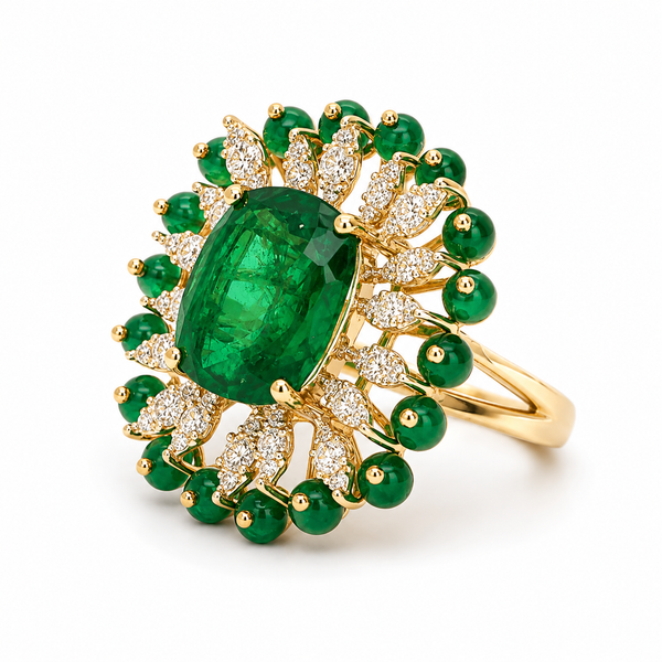 Color stone Ring Image 2 Mollys Jewelers Brooklyn, NY