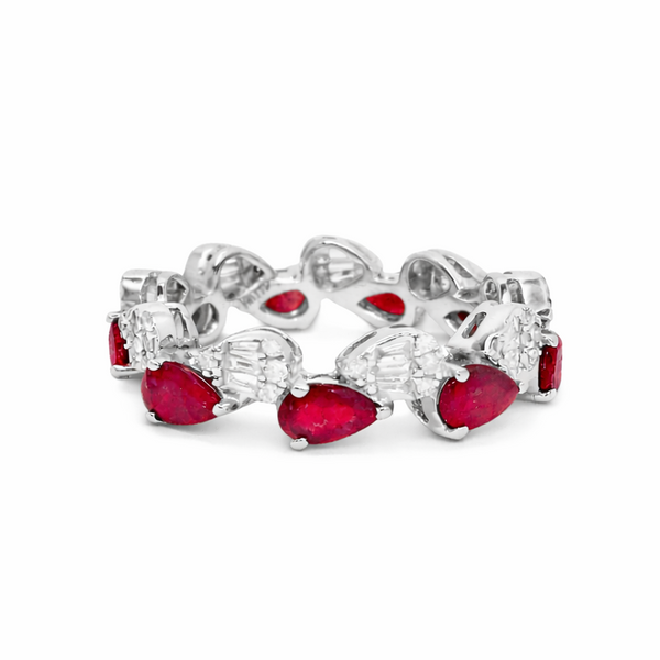 Color stone Ring Mollys Jewelers Brooklyn, NY