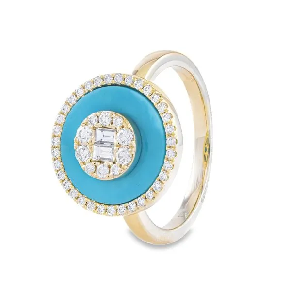 Color stone Ring Mollys Jewelers Brooklyn, NY