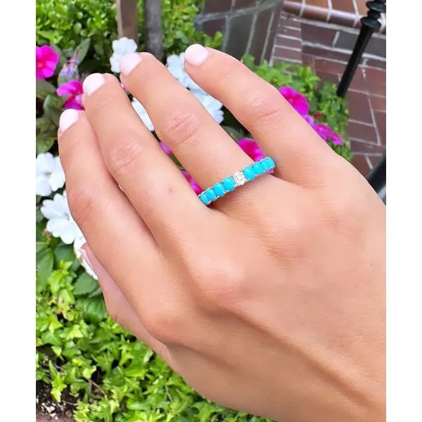 Color stone Ring Mollys Jewelers Brooklyn, NY