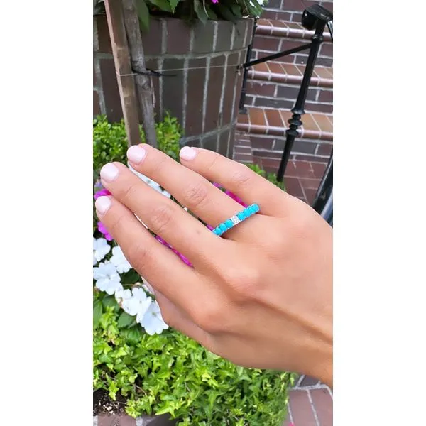 Color stone Ring Mollys Jewelers Brooklyn, NY